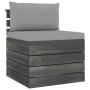Gartenmöbel Paletten 2 Stück Kissen massives Zirbenholz von vidaXL, Gartensets - Ref: Foro24-3061660, Preis: 140,08 €, Rabatt: %