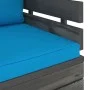 Gartensessel mit Kissen aus Kiefernholz von vidaXL, Modulare Sofas für den Außenbereich - Ref: Foro24-3061723, Preis: 109,49 ...