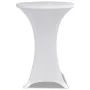 Mantel cubierta elástica de mesa alta Ø 60 cm Blanco 2 unidades by vidaXL, Covers - Ref: Foro24-241201, Price: 23,64 €, Disco...