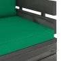 Gartensessel mit Kissen aus Kiefernholz von vidaXL, Modulare Sofas für den Außenbereich - Ref: Foro24-3061724, Preis: 88,44 €...
