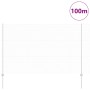 Reja con postes Plateado 1.5 x 100 m Acero