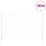 Reja con postes Plateado 1.5 x 100 m Acero
