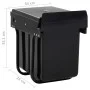 Cubo de basura extraíble en armario de cocina cierre suave 20 L de vidaXL, Cubos de la basura y papeleras - Ref: Foro24-51178...