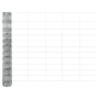 Reja con postes Plateado 1.2 x 25 m Acero