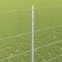Reja con postes Plateado 1.6 x 25 m Acero