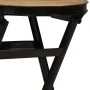 Solid mango wood folding desk and stool 115x50x76 cm by vidaXL, Desks - Ref: Foro24-245261, Price: 250,60 €, Discount: %