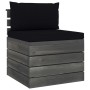 Pallet garden furniture 2 pieces with solid pine wood cushions by vidaXL, Garden sets - Ref: Foro24-3061666, Price: 152,96 €,...