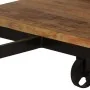 Solid mango wood folding desk and stool 115x50x76 cm by vidaXL, Desks - Ref: Foro24-245261, Price: 250,60 €, Discount: %