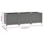 Pflanzkübel Polypropylen 120x40x38 cm von vidaXL, Töpfe und Pflanzgefäße - Ref: Foro24-153295, Preis: 65,41 €, Rabatt: %