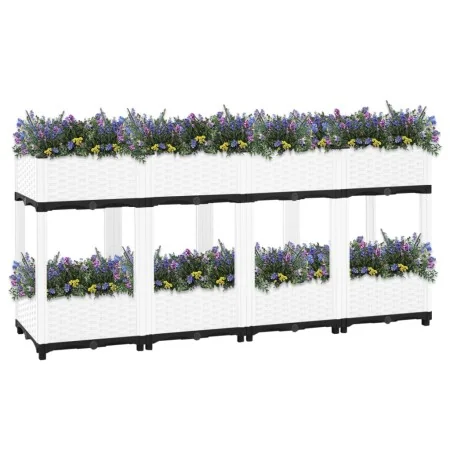 Blumenbeet aus Polypropylen 160x40x71 cm von vidaXL, Töpfe und Pflanzgefäße - Ref: Foro24-153315, Preis: 134,55 €, Rabatt: %
