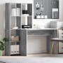 Escritorio Gris sonoma 138.5 x 55 x 143 cm Madera contrachapada