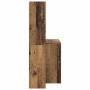 Escritorio con estante Madera vieja 138.5 x 55 x 143 cm
