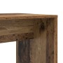 Escritorio con estante Madera vieja 138.5 x 55 x 143 cm