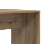 Escritorio con estante Roble artisan 138.5 x 55 x 143 cm