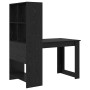 Escritorio Roble negro 122 x 67 x 145 cm Madera contrachapada