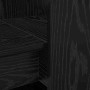 Escritorio Roble negro 122 x 67 x 145 cm Madera contrachapada