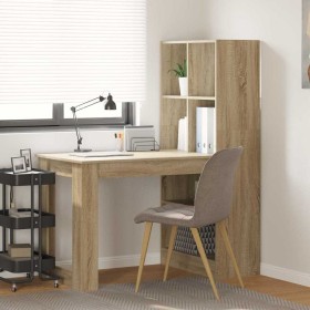 Escritorio Roble Sonoma 122 x 67 x 145 cm Madera contrachapada