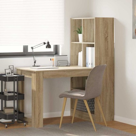 Escritorio Roble Sonoma 122 x 67 x 145 cm Madera contrachapada