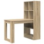 Escritorio Roble Sonoma 122 x 67 x 145 cm Madera contrachapada