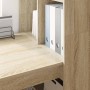 Escritorio Roble Sonoma 122 x 67 x 145 cm Madera contrachapada