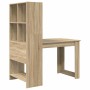 Escritorio Roble Sonoma 122 x 67 x 145 cm Madera contrachapada