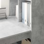 Escritorio Gris Concreto 122 x 67 x 145 cm Madera contrachapada