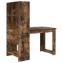 Escritorio Roble ahumado 122 x 67 x 145 cm Madera contrachapada