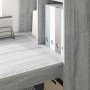 Escritorio Gris Sonoma 122 x 67 x 145 cm Madera contrachapada