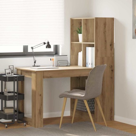Escritorio Roble artisan 122 x 67 x 145 cm Madera contrachapada