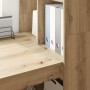 Escritorio Roble artisan 122 x 67 x 145 cm Madera contrachapada