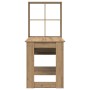 Escritorio Roble artisan 122 x 67 x 145 cm Madera contrachapada