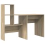 Escritorio con cajón Roble Sonoma 131.5 x 50 x 106.5 cm