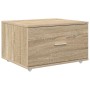 Escritorio con cajón Roble Sonoma 131.5 x 50 x 106.5 cm
