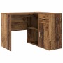 Escritorio de Esquina 2 pcs Madera vieja 102 x 50 x 75 cm
