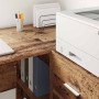 Escritorio de Esquina 2 pcs Madera vieja 102 x 50 x 75 cm