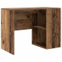 Escritorio de Esquina 2 pcs Madera vieja 102 x 50 x 75 cm