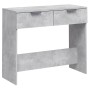 Konsolentisch aus betongrauem Sperrholz, 90 x 36 x 75 cm von vidaXL, Seitentische - Ref: Foro24-811335, Preis: 51,62 €, Rabat...