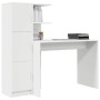 Escritorio con almacenamiento 2 pcs 102 x 50 x 124 cm