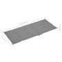 Sillas de jardín 2 uds con cojines grises madera maciza de teca de vidaXL, Sillas de jardín - Ref: Foro24-3062377, Precio: 21...