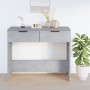 Konsolentisch aus betongrauem Sperrholz, 90 x 36 x 75 cm von vidaXL, Seitentische - Ref: Foro24-811335, Preis: 51,62 €, Rabat...