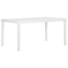 Mesa de jardín PP blanco 150x90x72 cm de vidaXL, Mesas de jardín - Ref: Foro24-317734, Precio: 170,08 €, Descuento: %