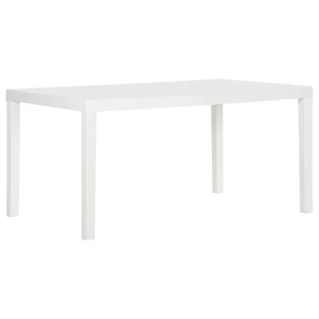 Mesa de jardín PP blanco 150x90x72 cm de vidaXL, Mesas de jardín - Ref: Foro24-317734, Precio: 170,08 €, Descuento: %