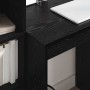 Escritorio con almacenamiento 2 pcs Roble negro 70 x 50 x 76 cm