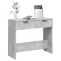 Konsolentisch aus betongrauem Sperrholz, 90 x 36 x 75 cm von vidaXL, Seitentische - Ref: Foro24-811335, Preis: 51,62 €, Rabat...