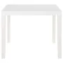 Mesa de jardín PP blanco 150x90x72 cm de vidaXL, Mesas de jardín - Ref: Foro24-317734, Precio: 170,08 €, Descuento: %