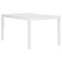 Mesa de jardín PP blanco 150x90x72 cm de vidaXL, Mesas de jardín - Ref: Foro24-317734, Precio: 170,08 €, Descuento: %