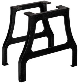 Patas de mesa de comedor en A hierro fundido 2 unidades