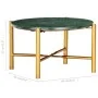 Real stone coffee table with green marble texture 60x60x35 cm by vidaXL, Coffee table - Ref: Foro24-286450, Price: 114,66 €, ...