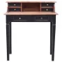 Escritorio con cajones madera maciza de caoba 90x50x101 cm de vidaXL, Escritorios - Ref: Foro24-283910, Precio: 319,19 €, Des...
