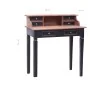 Escritorio con cajones madera maciza de caoba 90x50x101 cm de vidaXL, Escritorios - Ref: Foro24-283910, Precio: 319,19 €, Des...